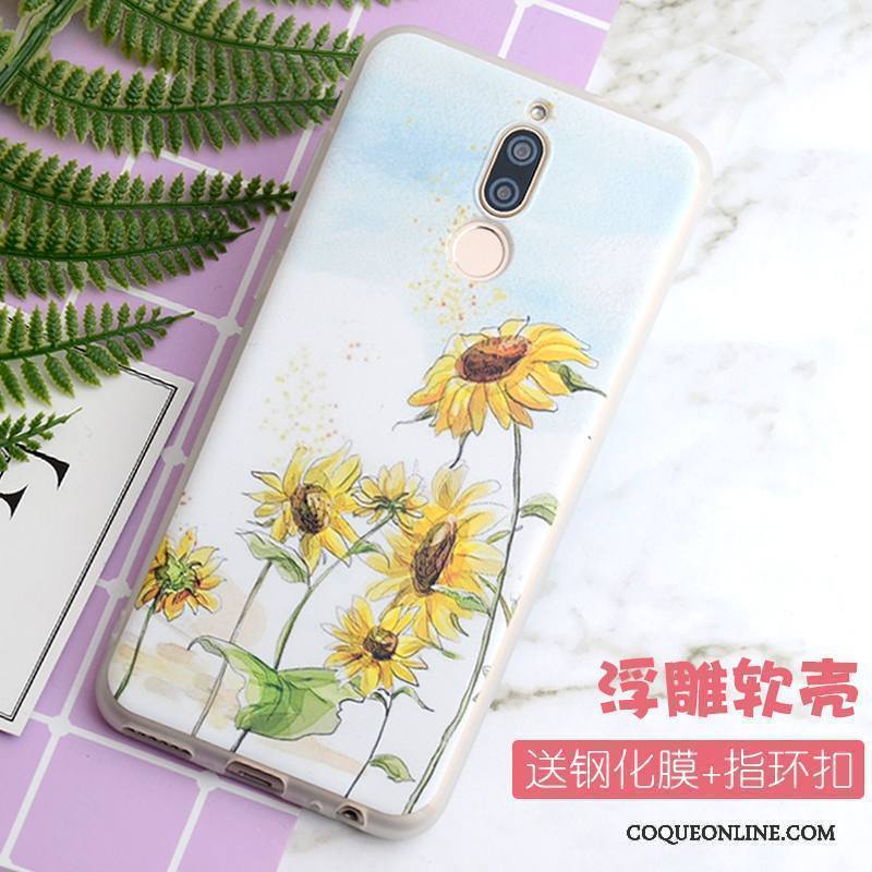 Huawei Mate 10 Lite Délavé En Daim Coque De Téléphone Protection Fluide Doux Tout Compris Incassable Téléphone Portable