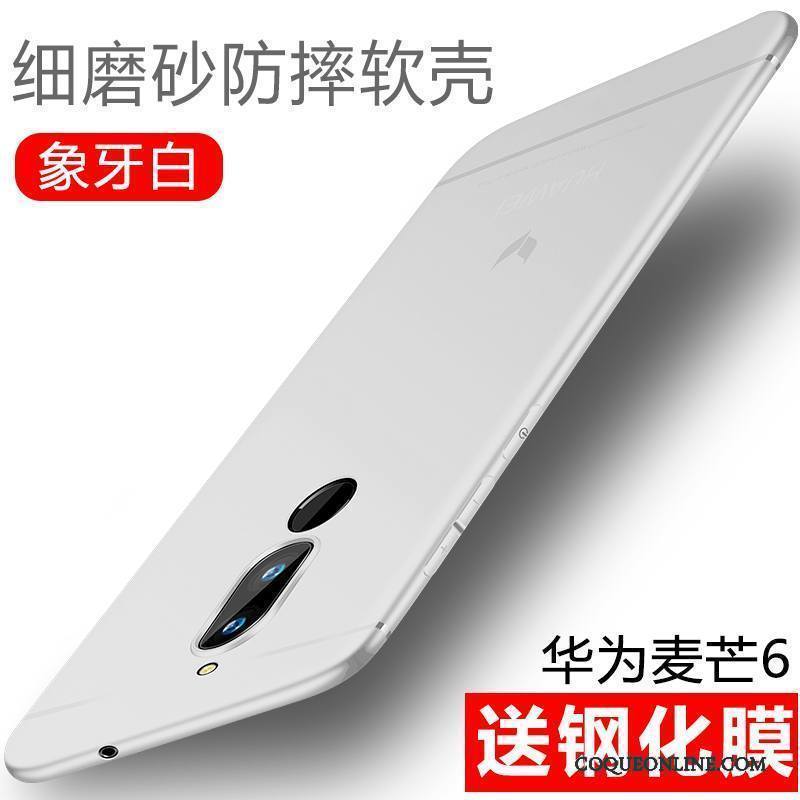 Huawei Mate 10 Lite Délavé En Daim Très Mince Silicone Fluide Doux Incassable Étui Coque De Téléphone