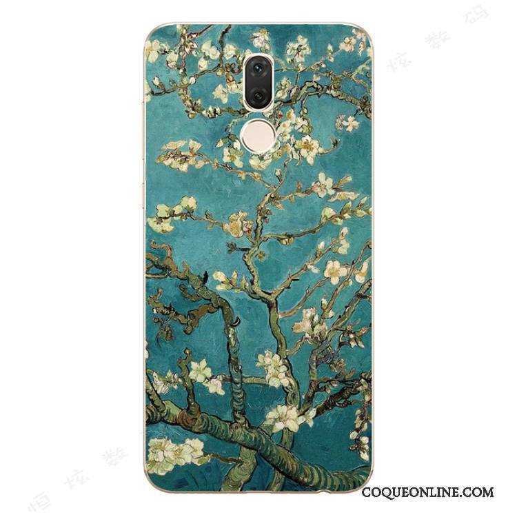 Huawei Mate 10 Lite Fluide Doux Art Protection Incassable Coque De Téléphone Étui Silicone