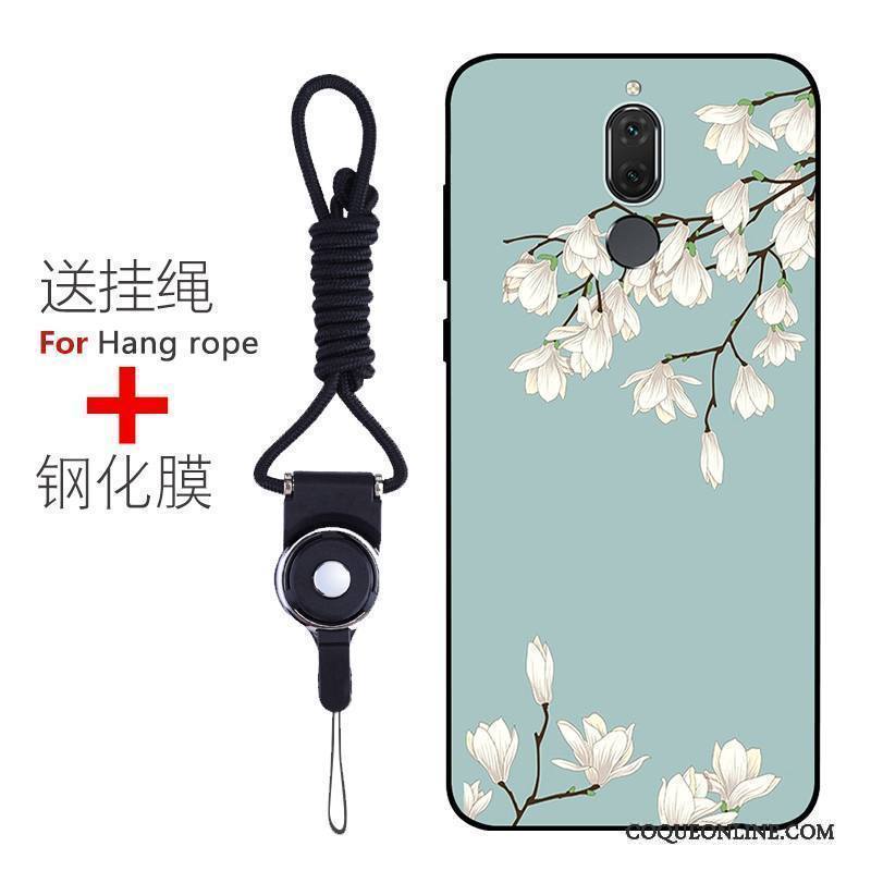 Huawei Mate 10 Lite Incassable Personnalisé Délavé En Daim Coque De Téléphone Protection Silicone Modèle