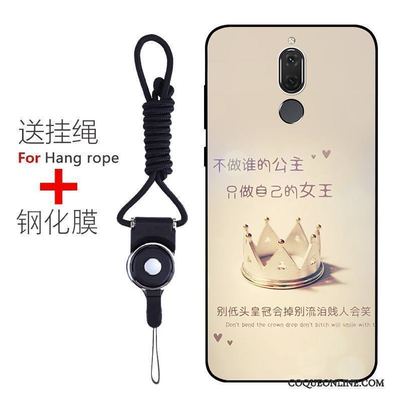 Huawei Mate 10 Lite Incassable Personnalisé Délavé En Daim Coque De Téléphone Protection Silicone Modèle