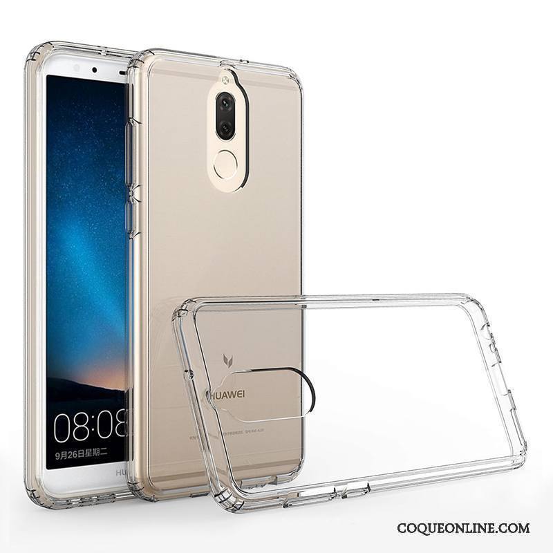 Huawei Mate 10 Lite Protection Rose Étui Border Coque De Téléphone