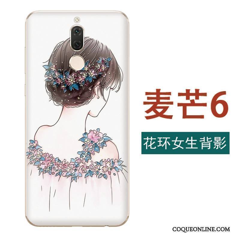Huawei Mate 10 Lite Silicone Ornements Suspendus Coque De Téléphone Japonais Charmant Fluide Doux Étui