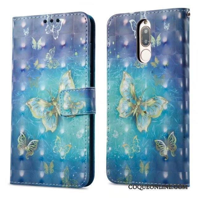 Huawei Mate 10 Lite Téléphone Portable Protection Étui En Cuir Multicolore Coque Portefeuille