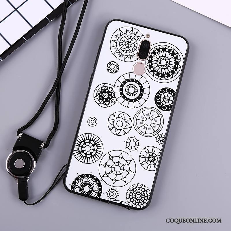 Huawei Mate 10 Lite Étui Coque De Téléphone Blanc Incassable Tout Compris