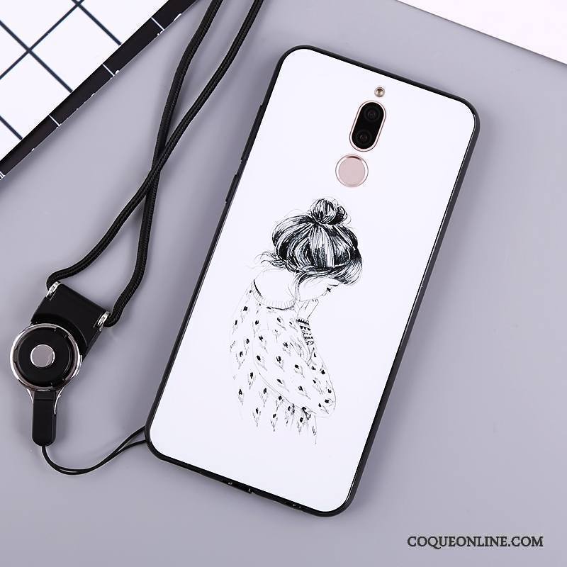 Huawei Mate 10 Lite Étui Coque De Téléphone Blanc Incassable Tout Compris