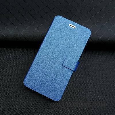 Huawei Mate 10 Lite Étui En Cuir Bleu Incassable Coque Protection Fluide Doux Téléphone Portable