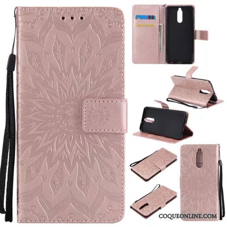 Huawei Mate 10 Lite Étui En Cuir Coque Carte Téléphone Portable Housse Incassable Support