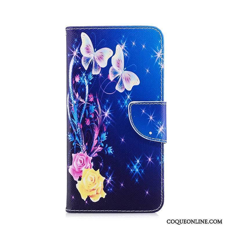 Huawei Mate 10 Lite Étui En Cuir Coque De Téléphone Peinture Noir Housse Jeunesse Protection