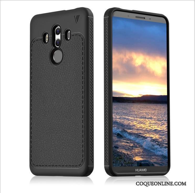 Huawei Mate 10 Lite Étui Silicone Incassable Coque De Téléphone Protection Rouge