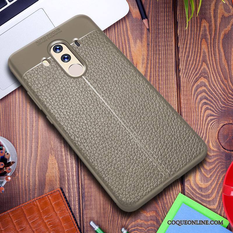 Huawei Mate 10 Noir Protection Incassable Tout Compris Fluide Doux Coque Étui