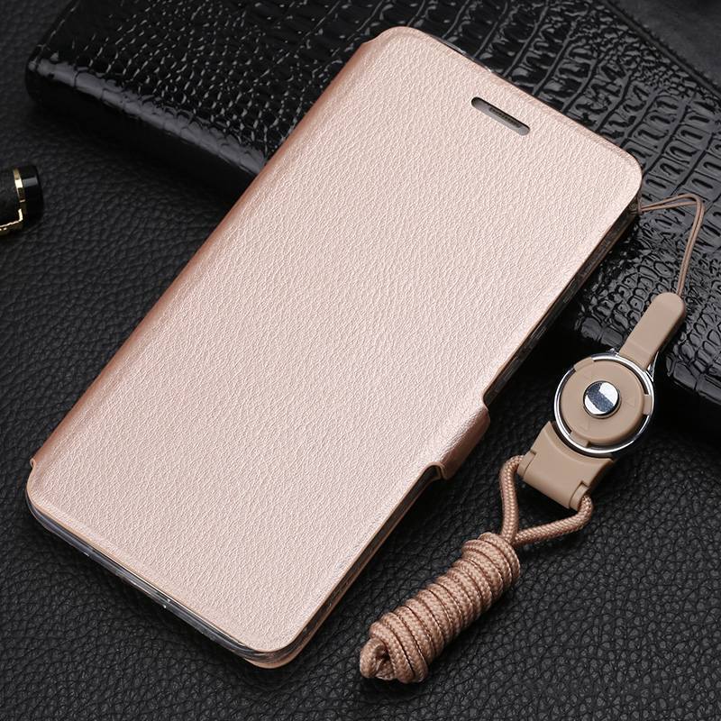 Huawei Mate 10 Ornements Suspendus Coque De Téléphone Tout Compris Noir Étui En Cuir Incassable Clamshell