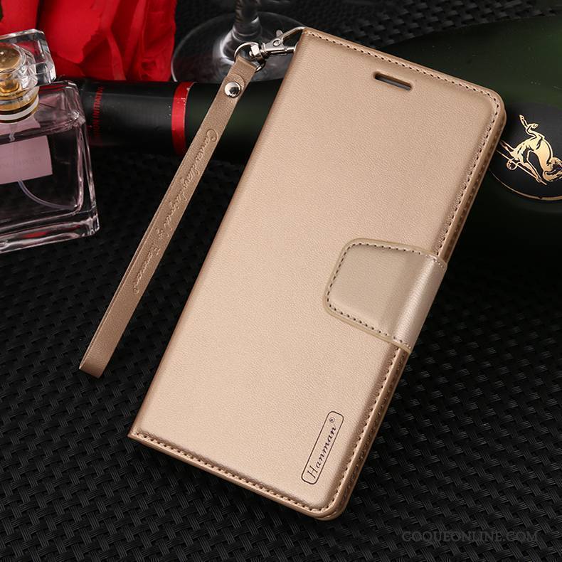 Huawei Mate 10 Ornements Suspendus Tout Compris Housse Rose Protection Cuir Véritable Coque De Téléphone