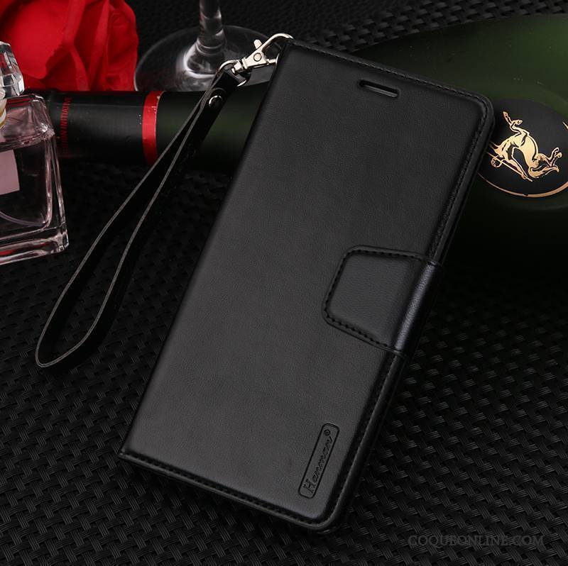 Huawei Mate 10 Ornements Suspendus Tout Compris Housse Rose Protection Cuir Véritable Coque De Téléphone