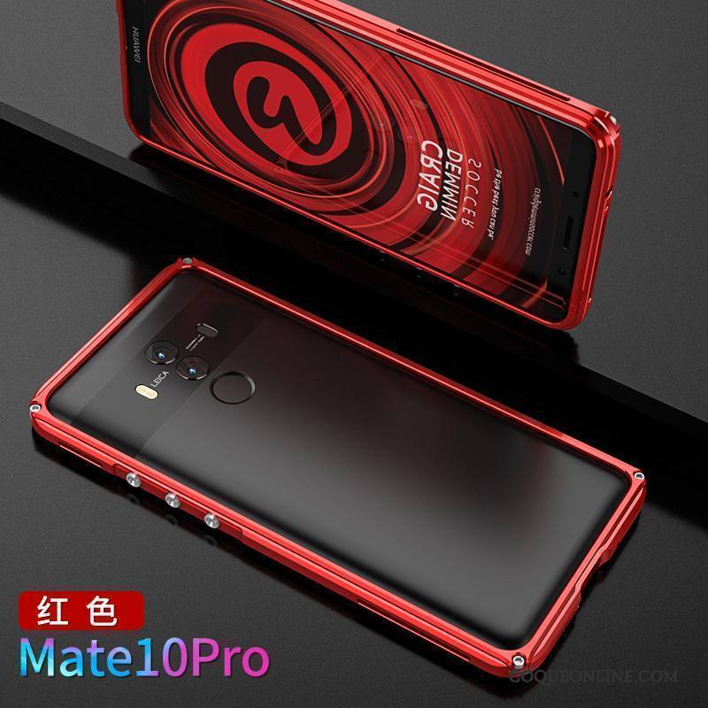 Huawei Mate 10 Pro Argent Étui Coque De Téléphone Nouveau Métal Personnalité Protection