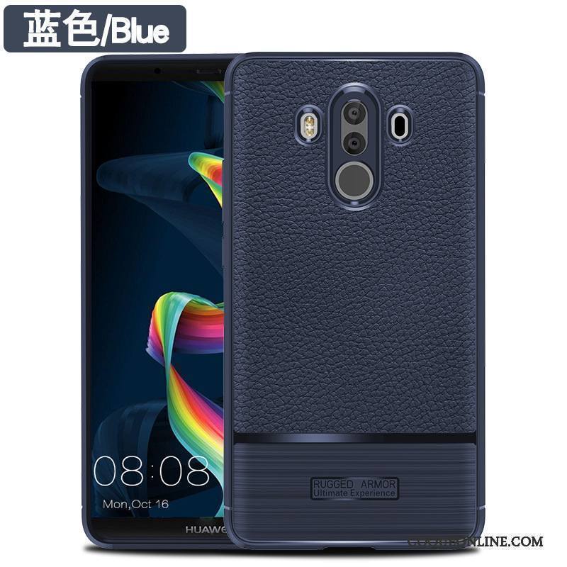 Huawei Mate 10 Pro Bleu Silicone Coque Incassable De Téléphone Protection Étui