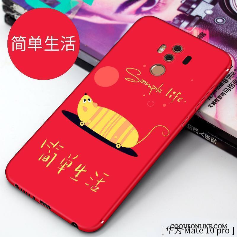 Huawei Mate 10 Pro Coque De Téléphone Incassable Silicone Fluide Doux Étui Créatif Tout Compris