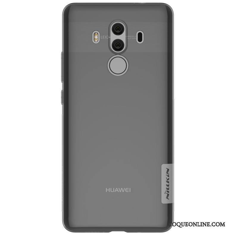 Huawei Mate 10 Pro Coque En Silicone Or Transparent Bordure De Téléphone