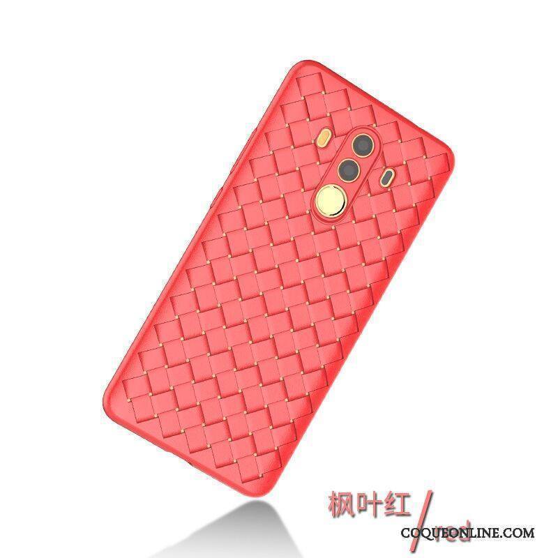 Huawei Mate 10 Pro Coque Protection Personnalité Rose Créatif Fluide Doux Étui Incassable