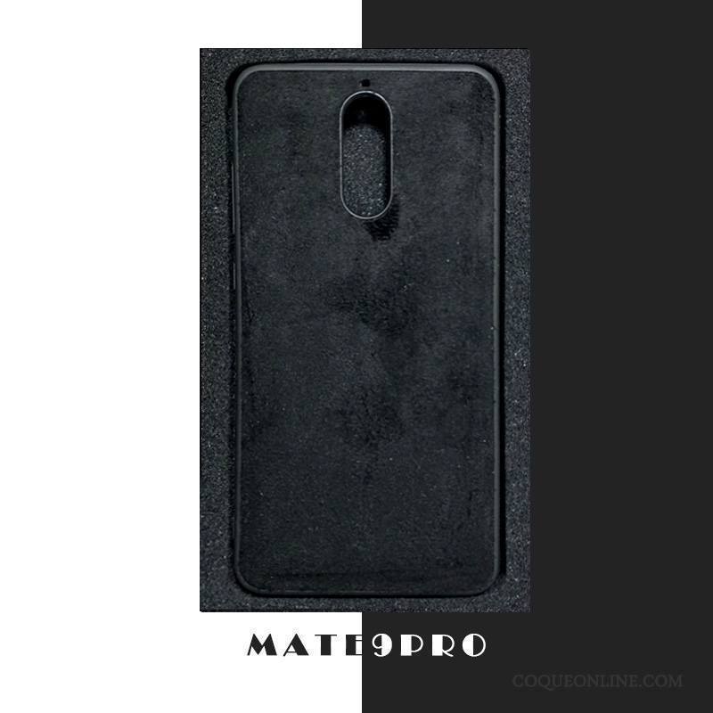 Huawei Mate 10 Pro Coque Très Mince Daim Fourrure Protection Étui Gris Tout Compris Incassable