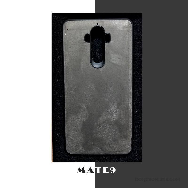 Huawei Mate 10 Pro Coque Très Mince Daim Fourrure Protection Étui Gris Tout Compris Incassable