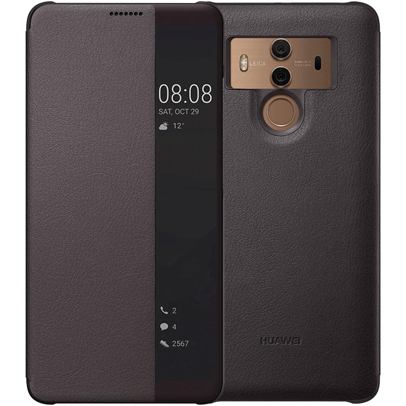 Huawei Mate 10 Pro Coque Windows Étui Protection Étui En Cuir