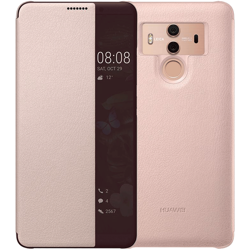 Huawei Mate 10 Pro Coque Windows Étui Protection Étui En Cuir