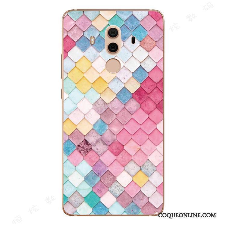 Huawei Mate 10 Pro Protection Coque De Téléphone Étui Tout Compris Vert Fluide Doux Clair