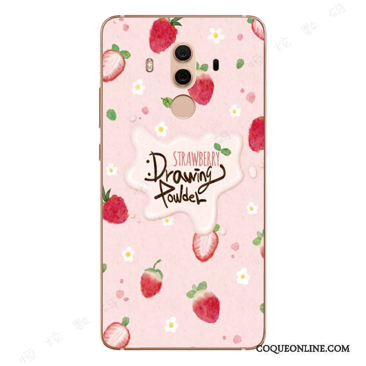 Huawei Mate 10 Pro Protection Coque De Téléphone Étui Tout Compris Vert Fluide Doux Clair