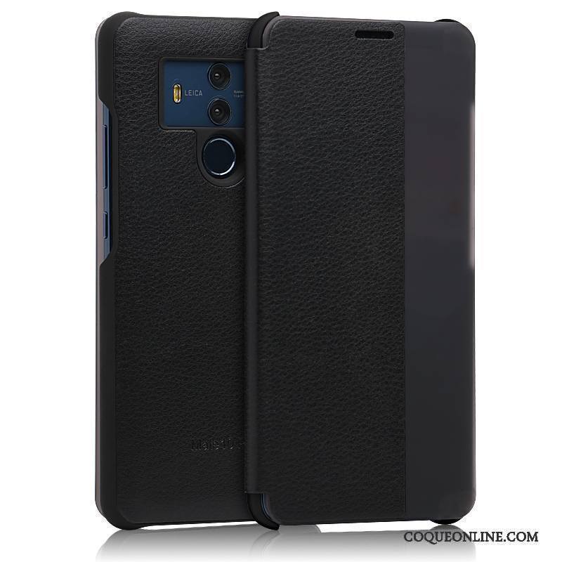 Huawei Mate 10 Pro Protection Étui En Cuir Incassable Bleu Coque De Téléphone Tout Compris Housse