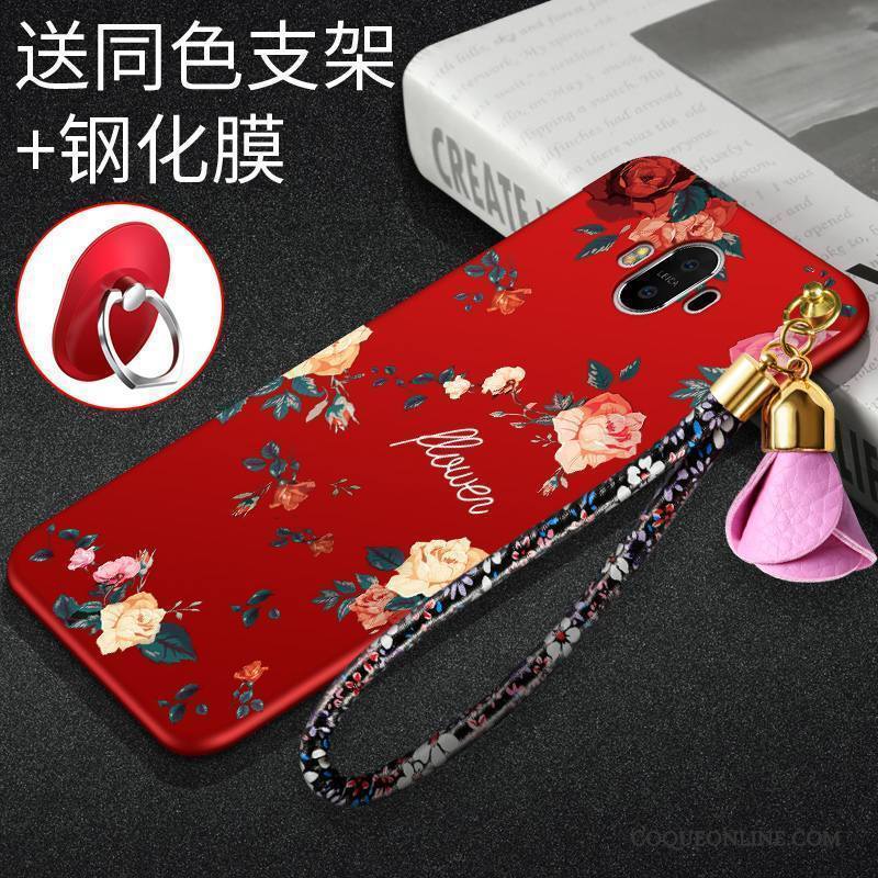 Huawei Mate 10 Pro Rouge Tendance Coque Tout Compris De Téléphone Silicone Protection