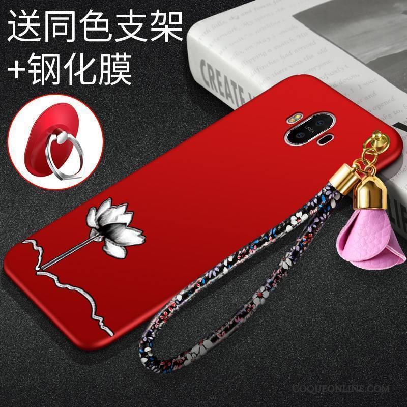 Huawei Mate 10 Pro Rouge Tendance Coque Tout Compris De Téléphone Silicone Protection