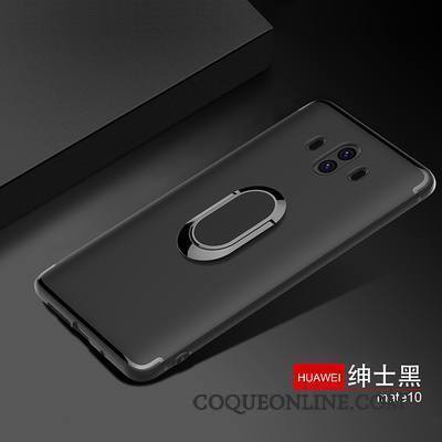 Huawei Mate 10 Pro Silicone Rose Magnétisme Une Agrafe Coque De Téléphone Invisible À Bord