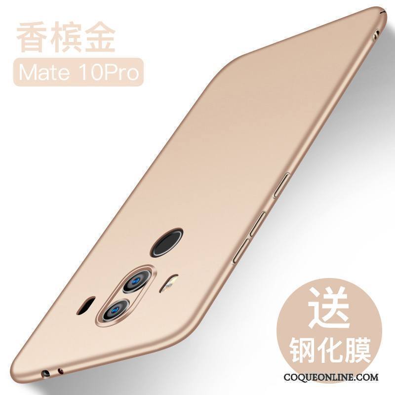 Huawei Mate 10 Pro Tout Compris Silicone Étui Incassable Bleu Délavé En Daim Coque De Téléphone