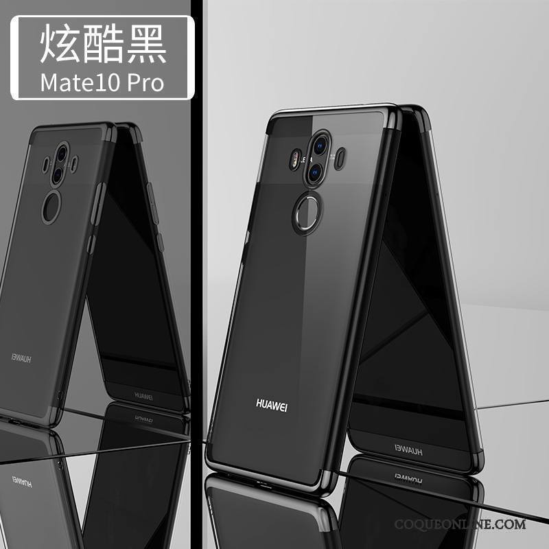 Huawei Mate 10 Pro Étui Transparent Fluide Doux Tout Compris Coque De Téléphone Silicone