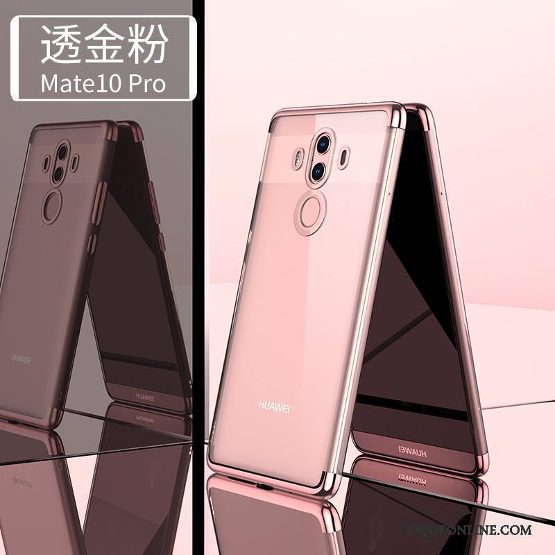 Huawei Mate 10 Pro Étui Transparent Fluide Doux Tout Compris Coque De Téléphone Silicone