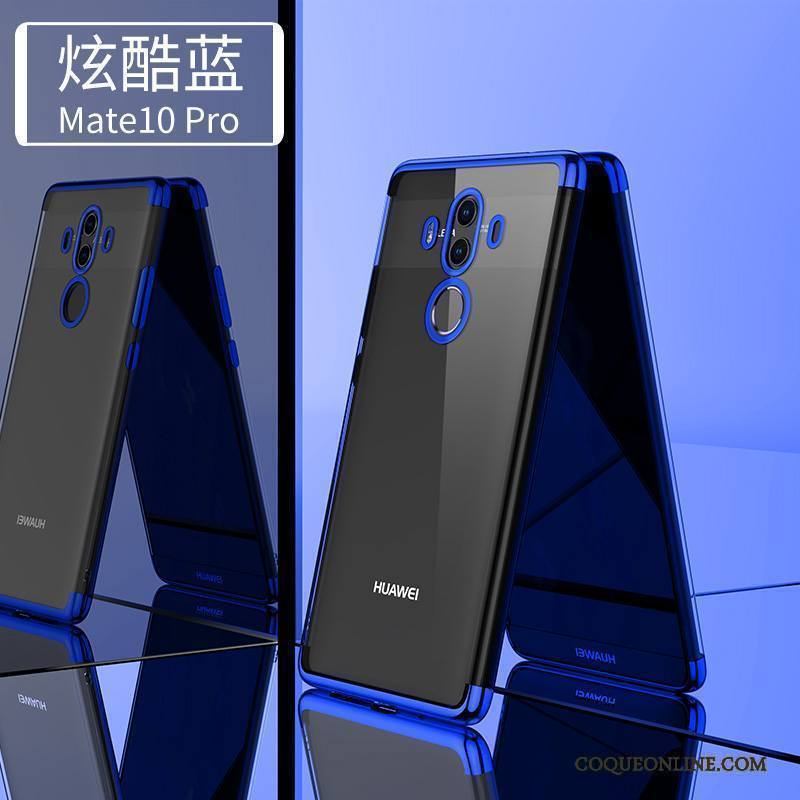 Huawei Mate 10 Pro Étui Transparent Fluide Doux Tout Compris Coque De Téléphone Silicone