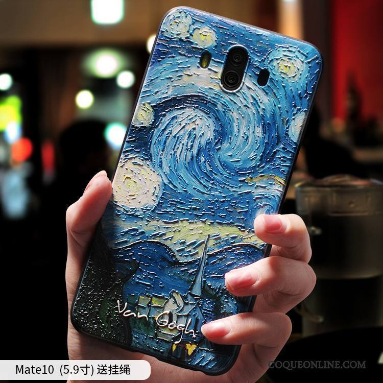 Huawei Mate 10 Silicone Créatif Coque De Téléphone Art Étui Incassable Tendance
