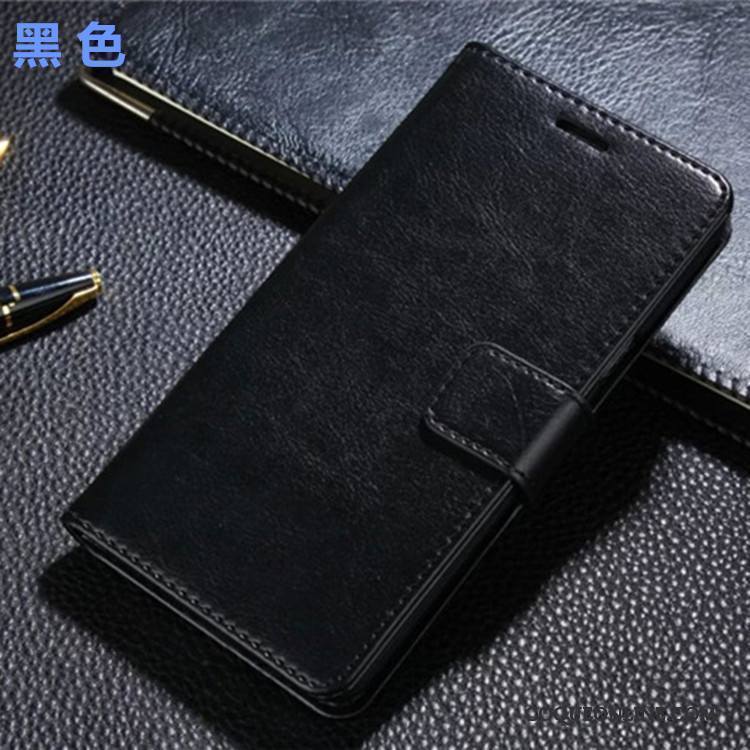 Huawei Mate 10 Étui Clamshell Coque Incassable Étui En Cuir Téléphone Portable Protection