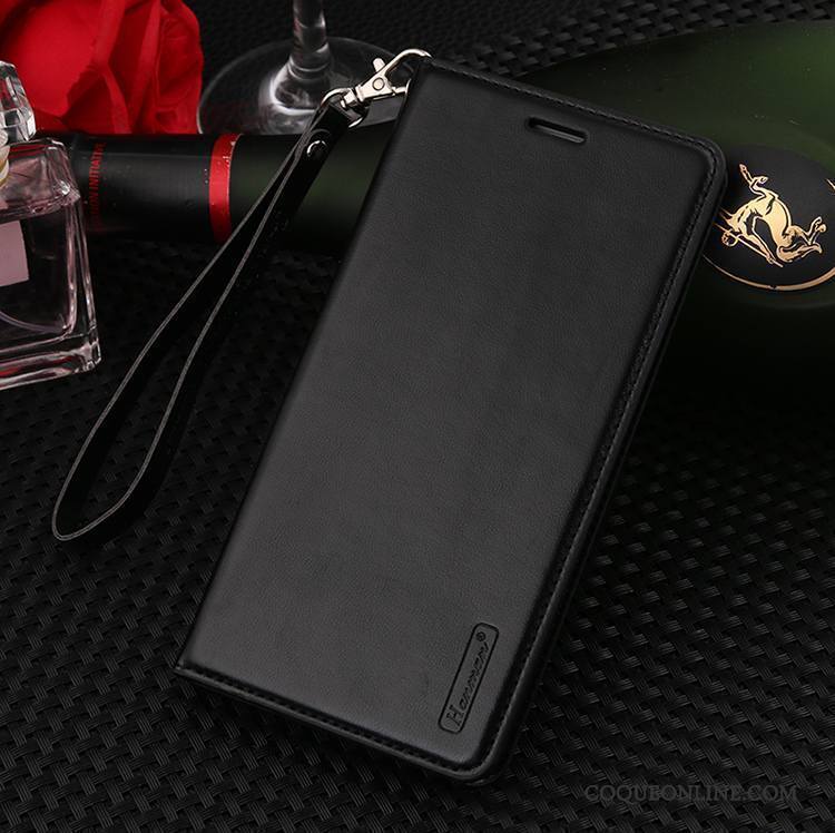 Huawei Mate 10 Étui En Cuir Cuir Véritable Protection Ornements Suspendus Incassable Coque De Téléphone Tout Compris