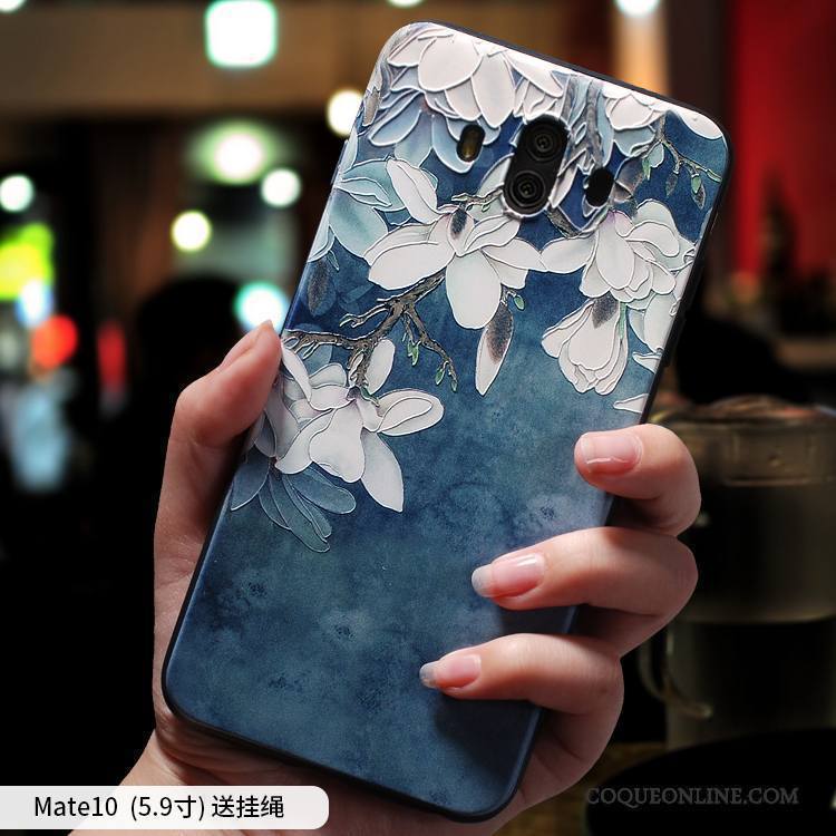 Huawei Mate 10 Étui Tout Compris Protection Fluide Doux Coque De Téléphone Silicone Incassable