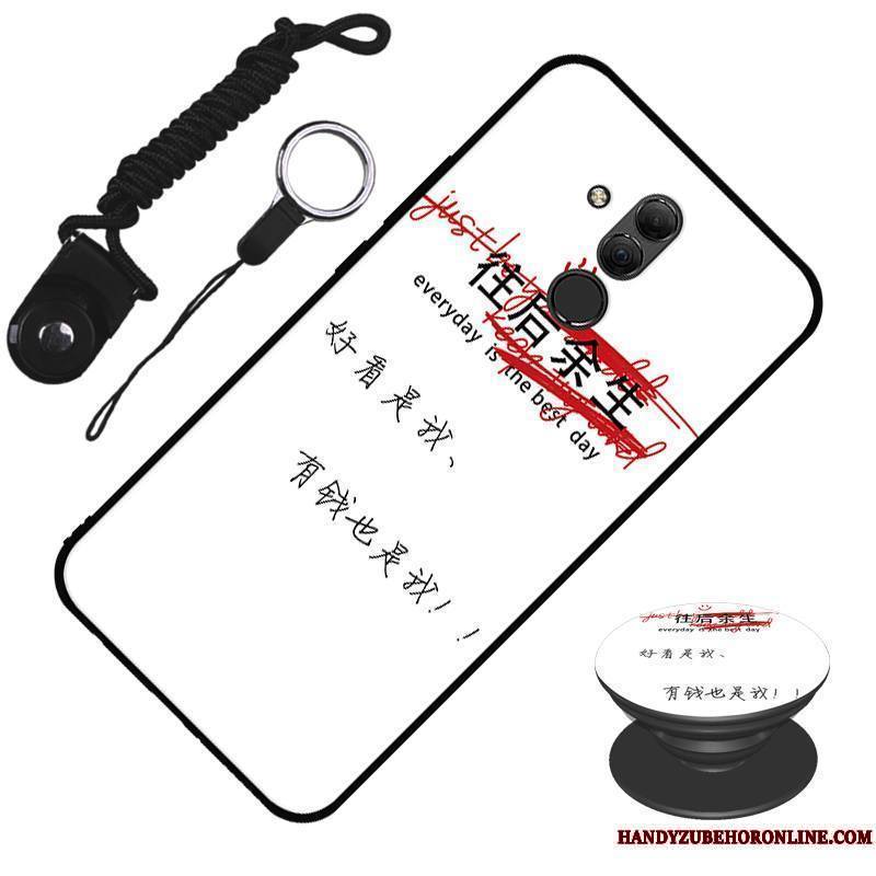 Huawei Mate 20 Lite Noir Protection Dessin Animé Coque De Téléphone Étui Fluide Doux