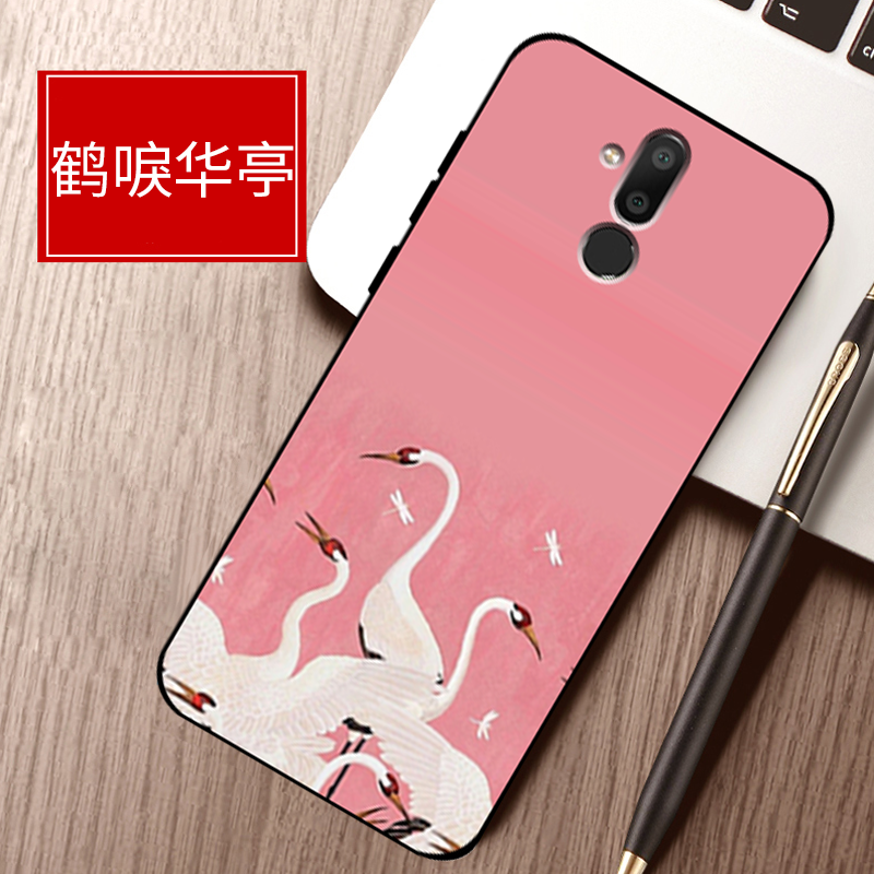Huawei Mate 20 Lite Protection Mode Coque De Téléphone Incassable Rouge Personnalité Étui
