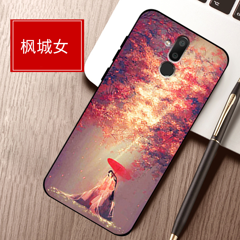 Huawei Mate 20 Lite Protection Mode Coque De Téléphone Incassable Rouge Personnalité Étui