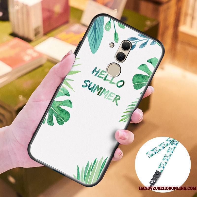 Huawei Mate 20 Lite Protection Étui Coque De Téléphone Fluide Doux Vert Personnalité