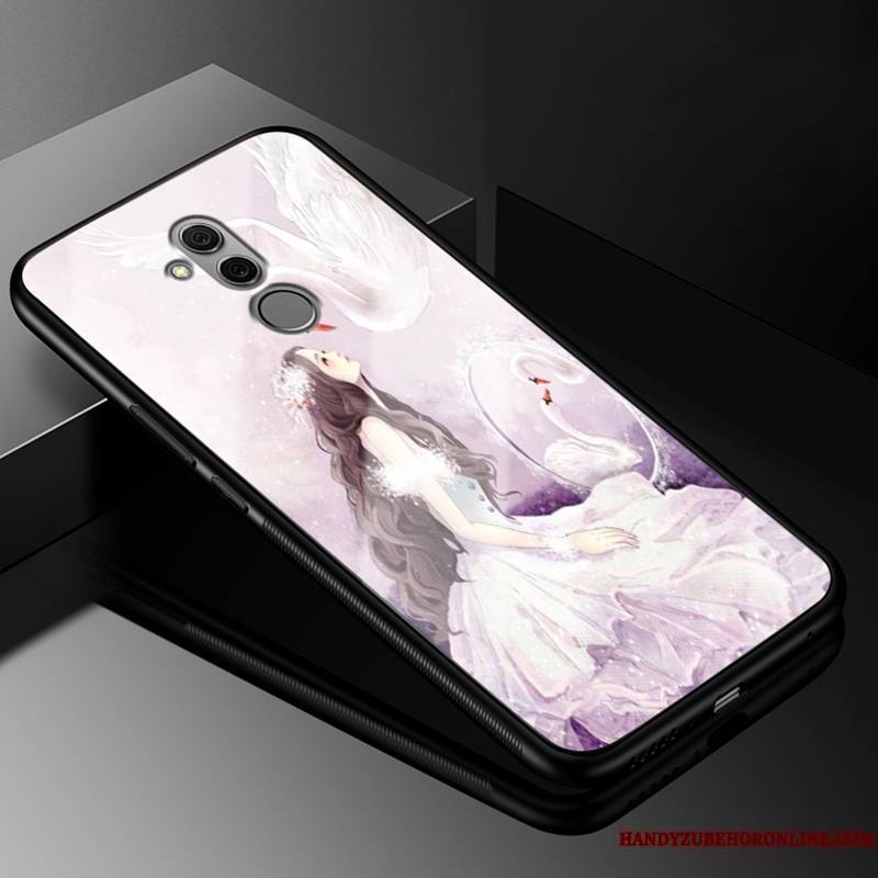 Huawei Mate 20 Lite Silicone Incassable Étui Créatif Coque De Téléphone Bleu Personnalité