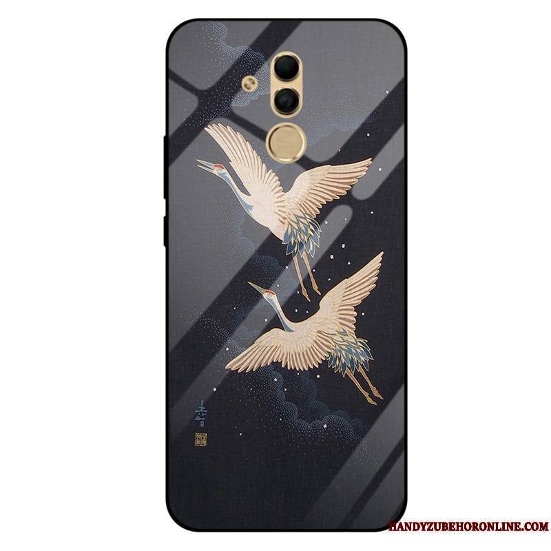 Huawei Mate 20 Lite Tout Compris Silicone Coque De Téléphone Bleu Miroir Fluide Doux Dessin Animé