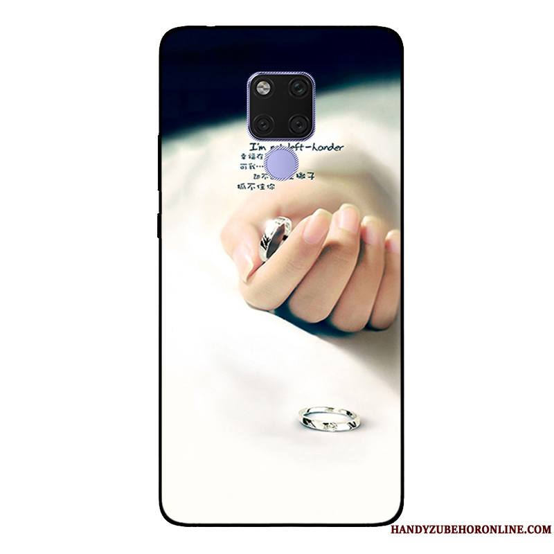 Huawei Mate 20 Peinture Fluide Doux Protection Tout Compris Créatif Coque Étui