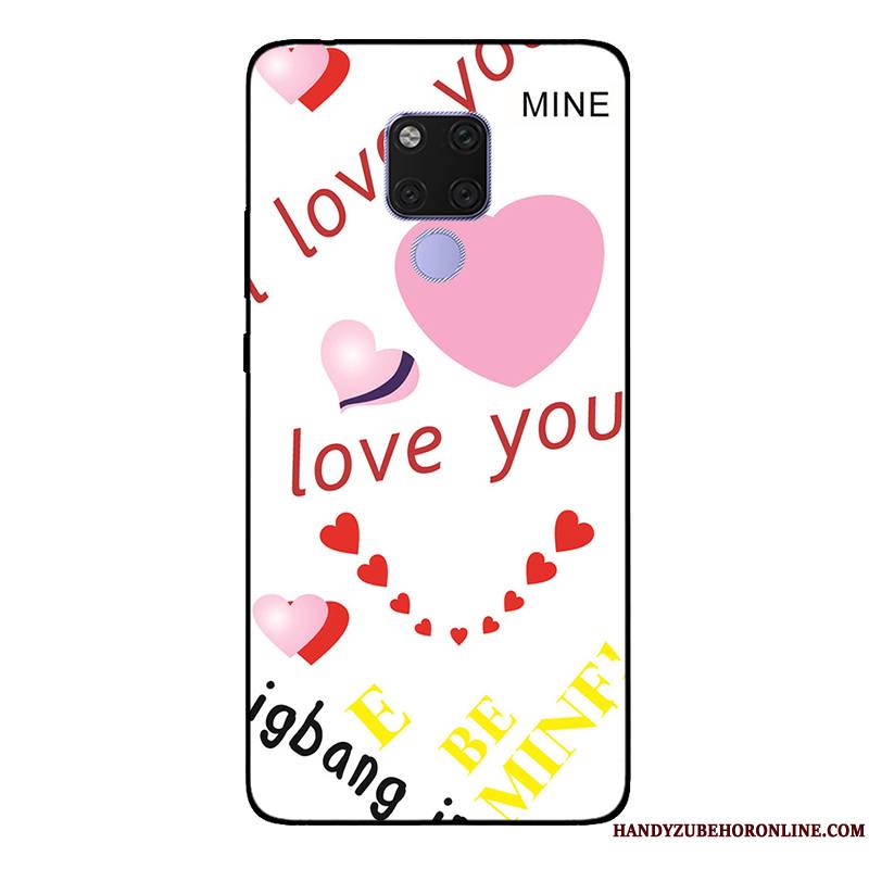 Huawei Mate 20 Peinture Fluide Doux Protection Tout Compris Créatif Coque Étui