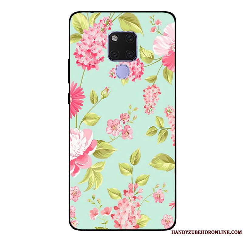 Huawei Mate 20 Peinture Fluide Doux Protection Tout Compris Créatif Coque Étui